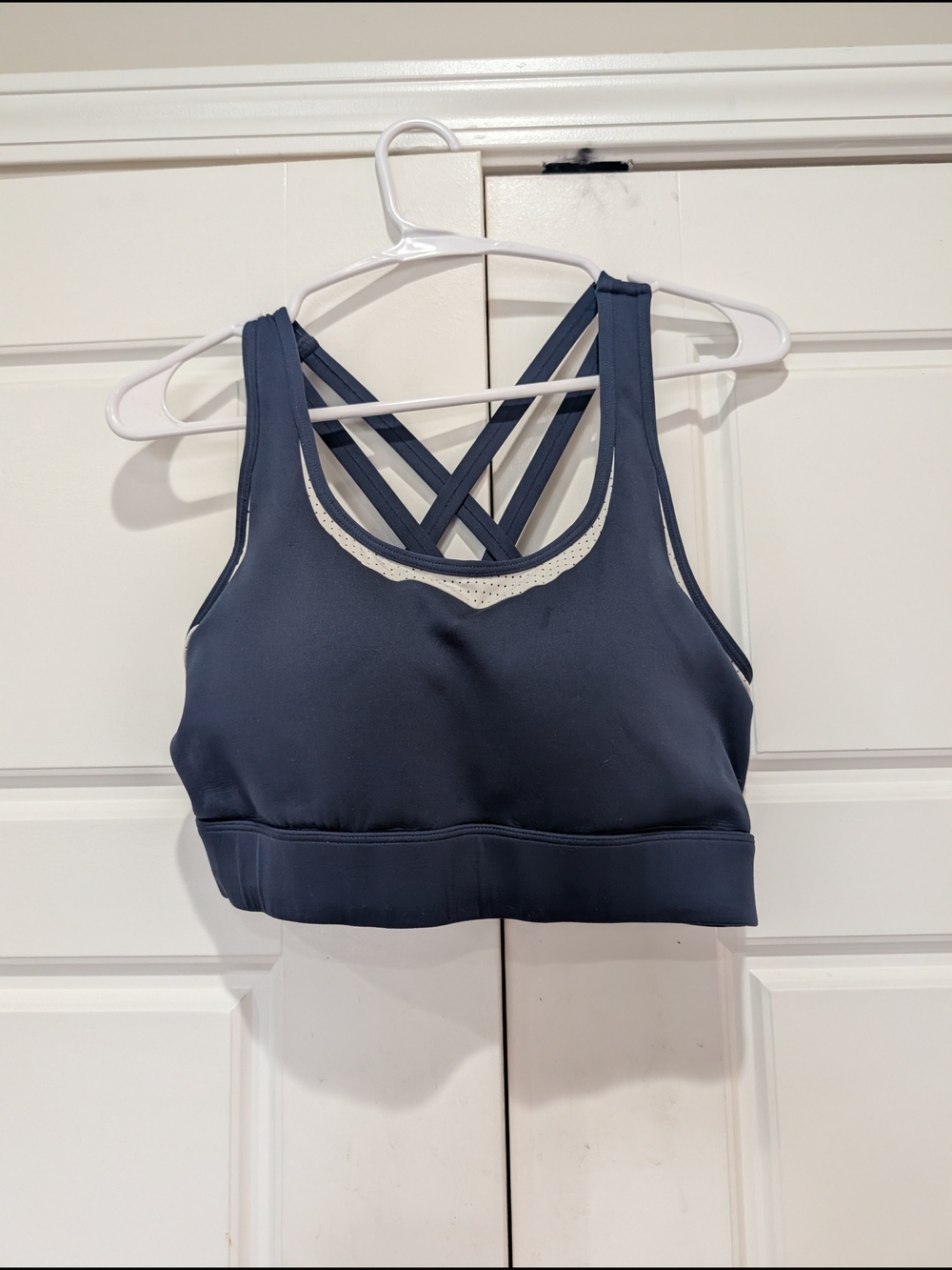 Zyia Active Navy Sports Bra | Size L